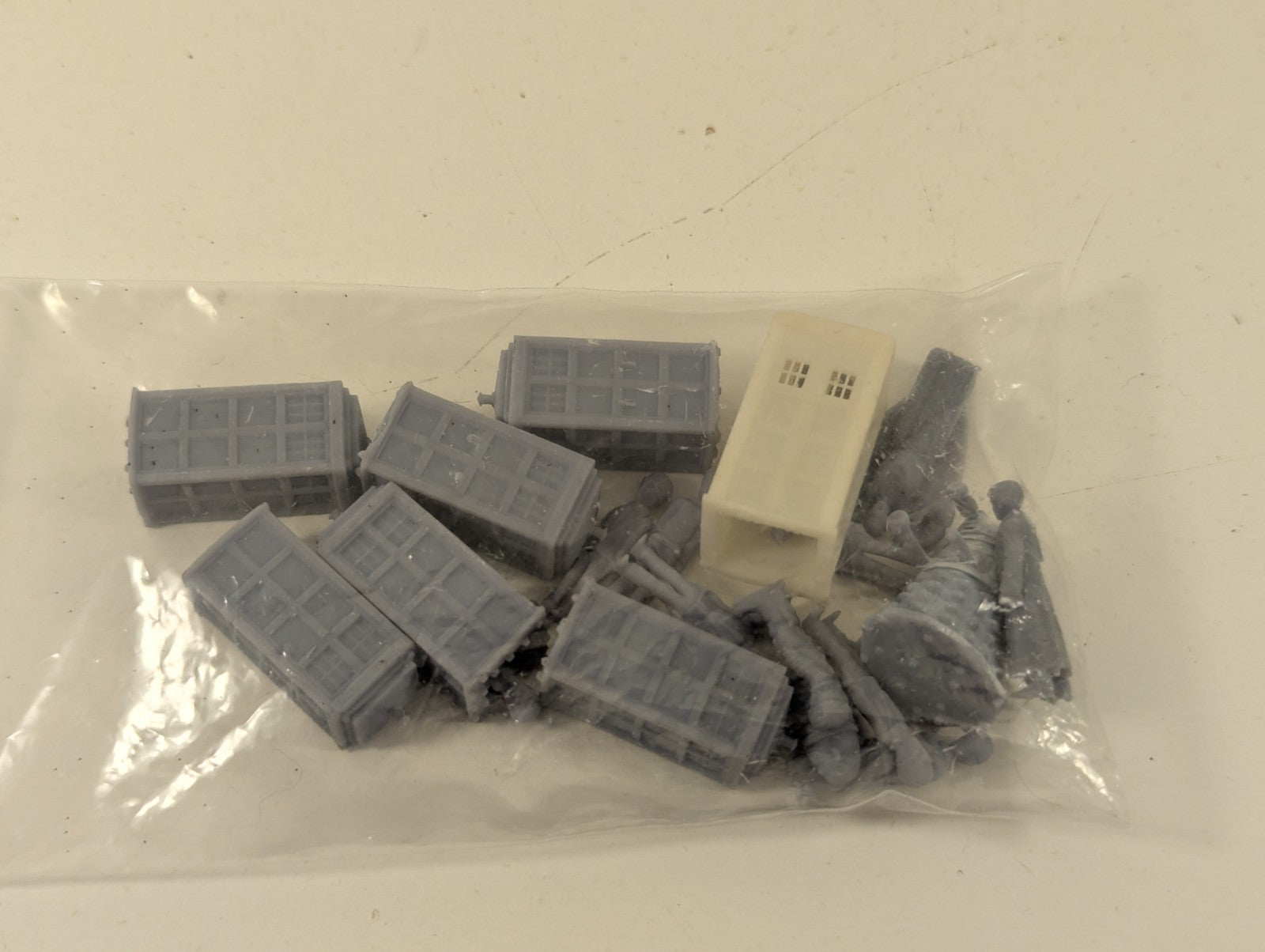 3D Printed OO Gauge Doctor Who Fan Art Accessories