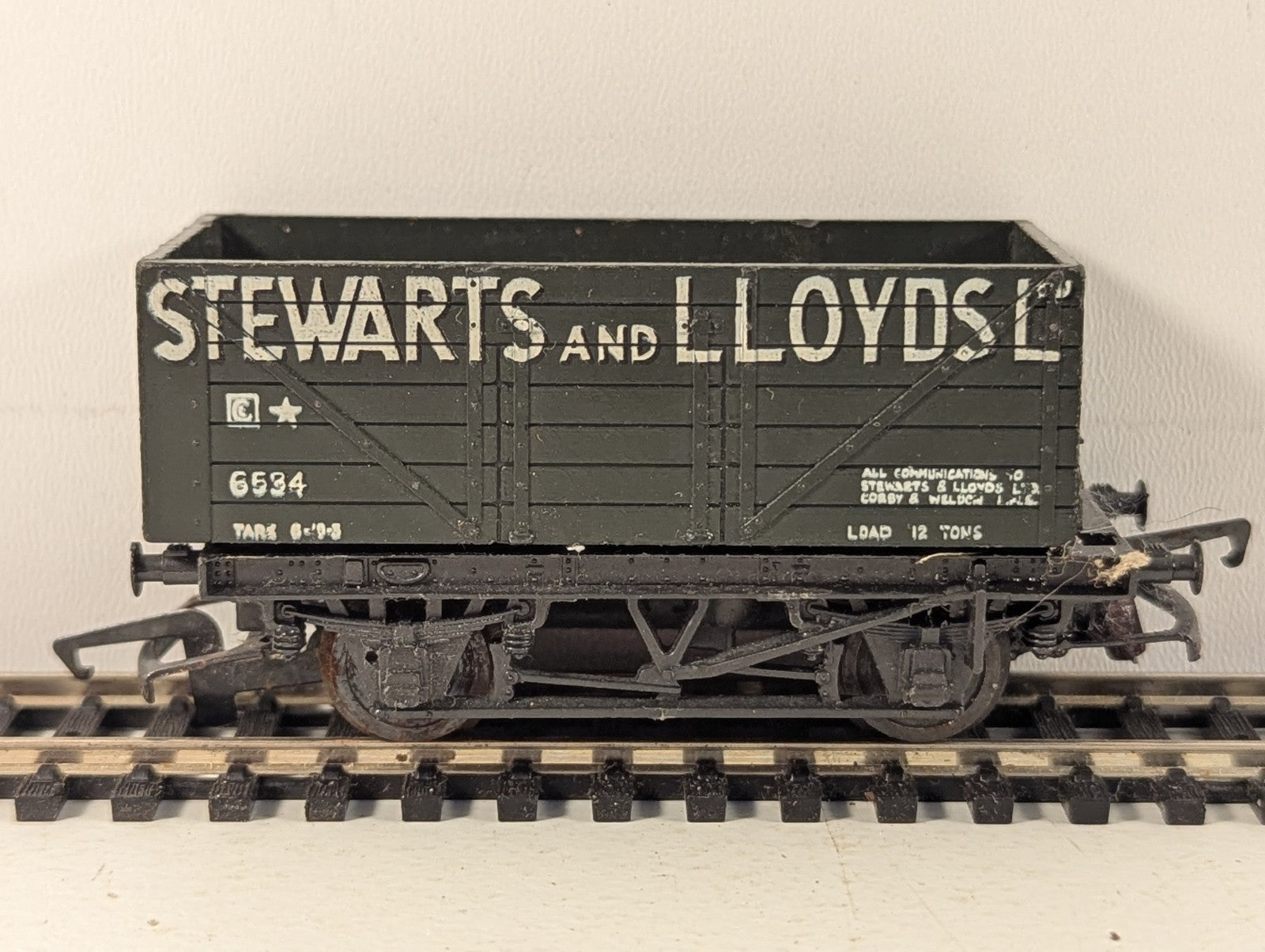 British Trix OO Gauge Stewarts and Lloyds 7-Plank Open Wagon 6534