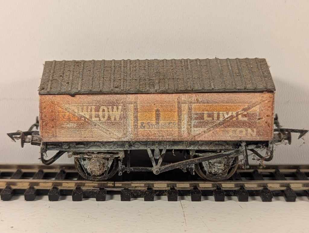 Peco OO Gauge W. Low & Stone Co. Buxton Lime Wagon Goods Wagon 142