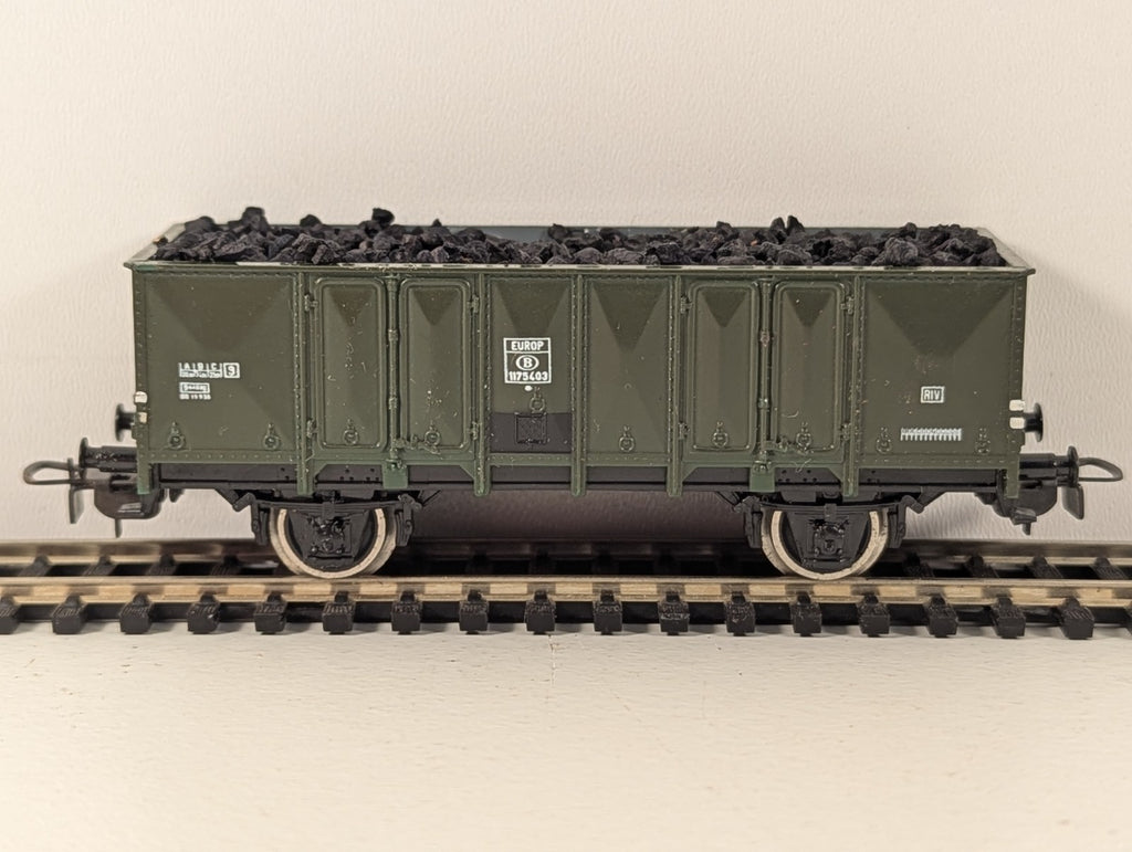 Piko HO Gauge Europ Green Open Truck Wagon