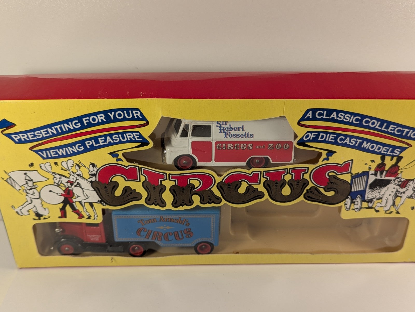 Lledo Diecast CR1003 – 3-Piece Circus Collection (1 Missing)