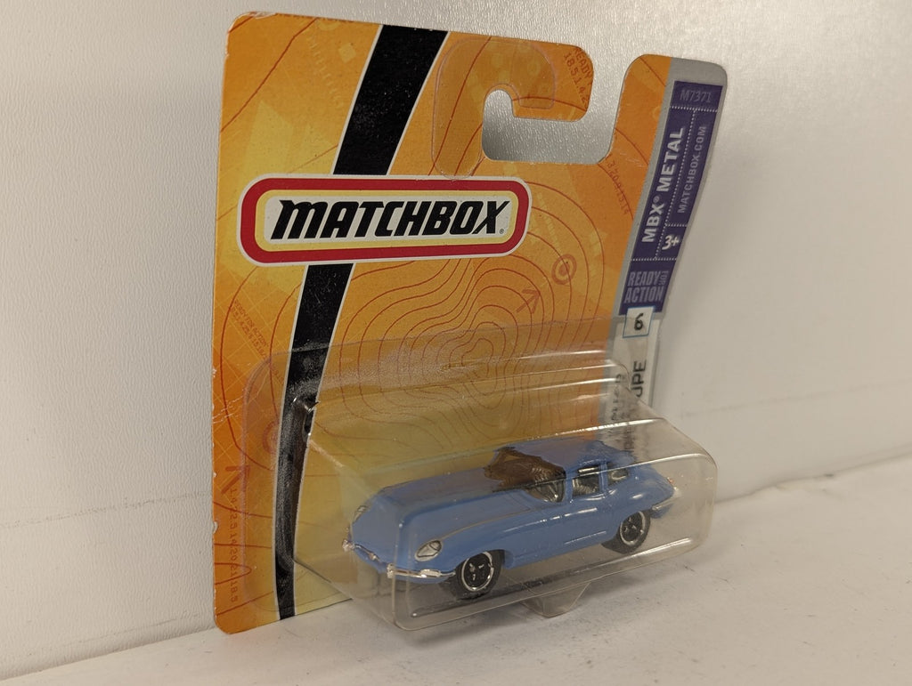 Matchbox '61 Jaguar E-Type Coupe Die-cast Model Car Blue M7371