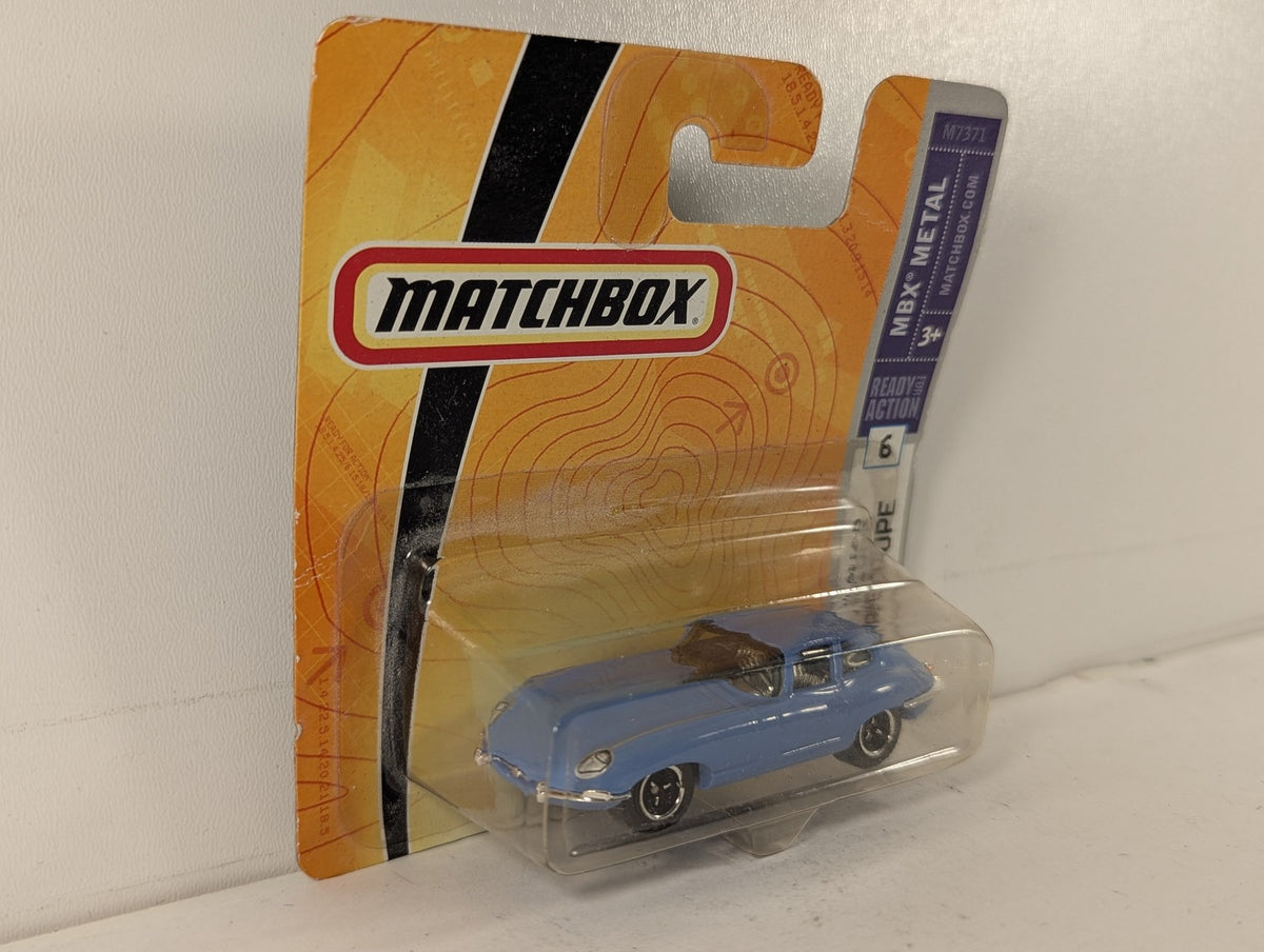 Matchbox '61 Jaguar E-Type Coupe Die-cast Model Car Blue M7371