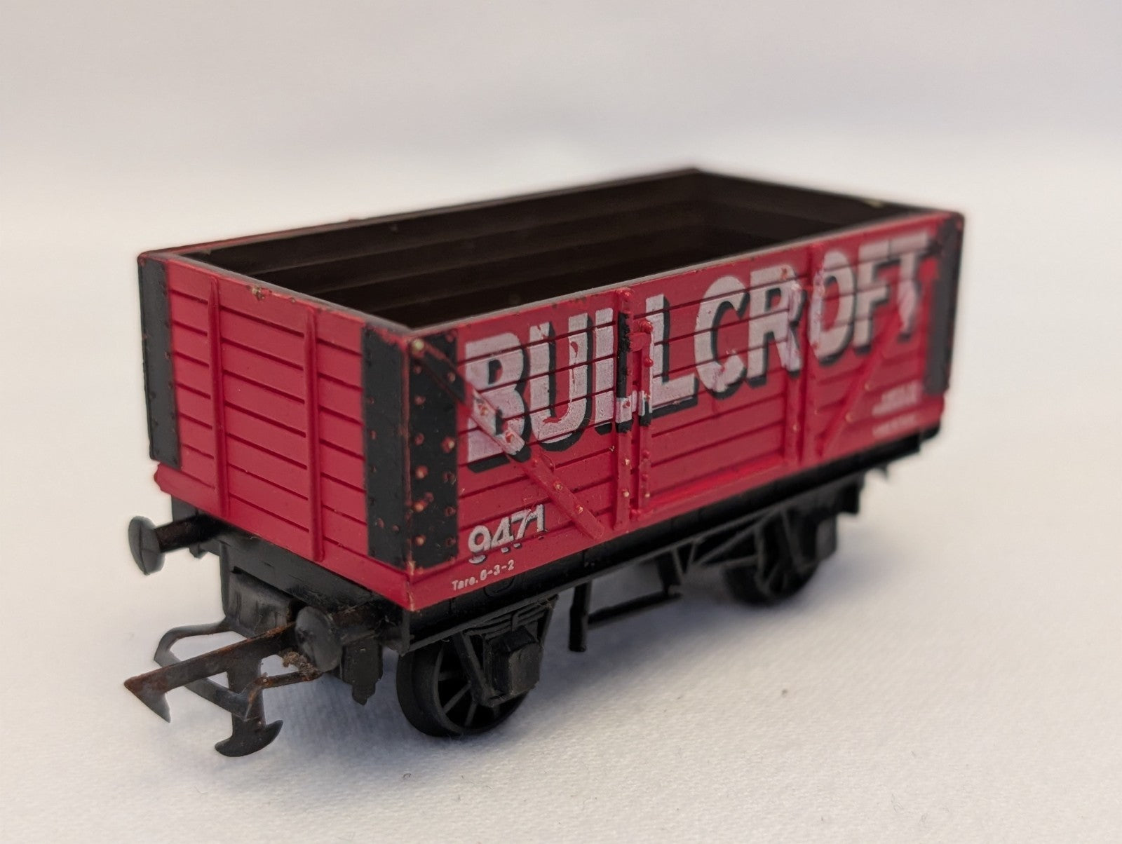 Graham Farish OO Gauge 7 Plank Open Wagon Goods Wagon 9471 Bullcroft