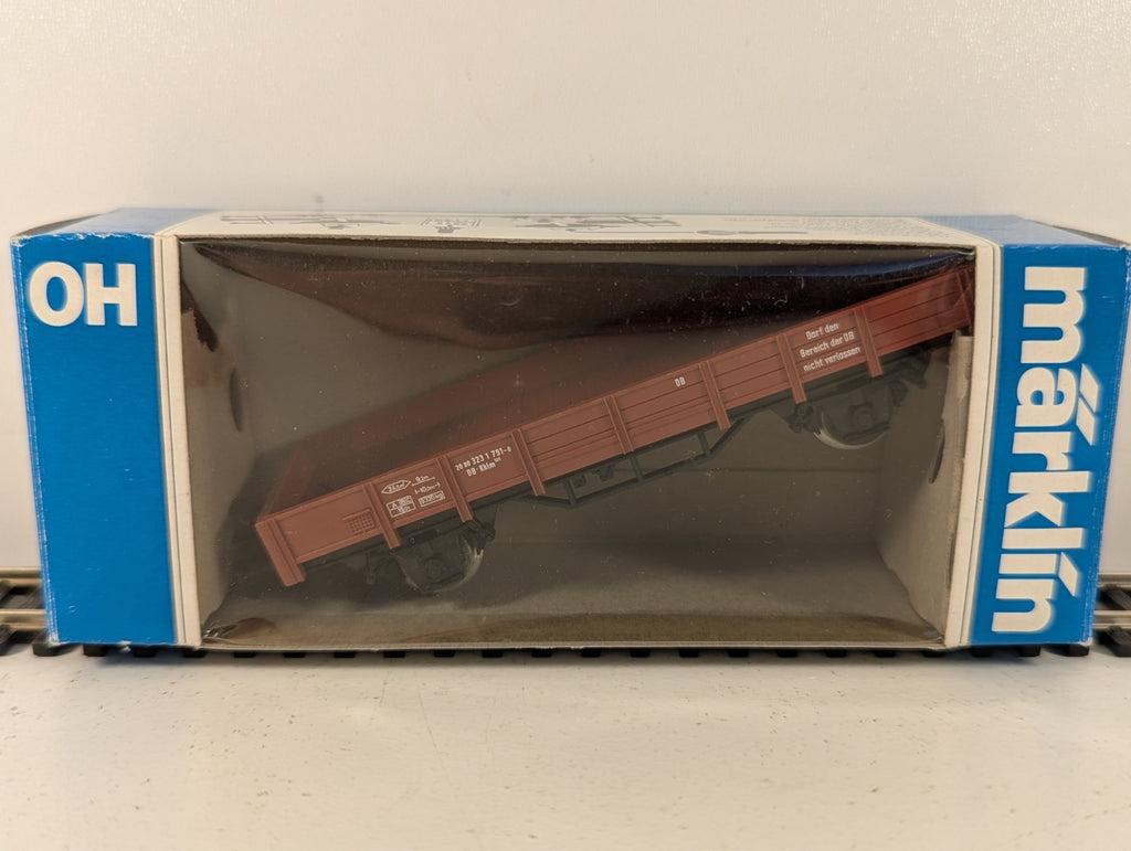 Märklin 4423 Low Side Wagon HO Gauge - Boxed