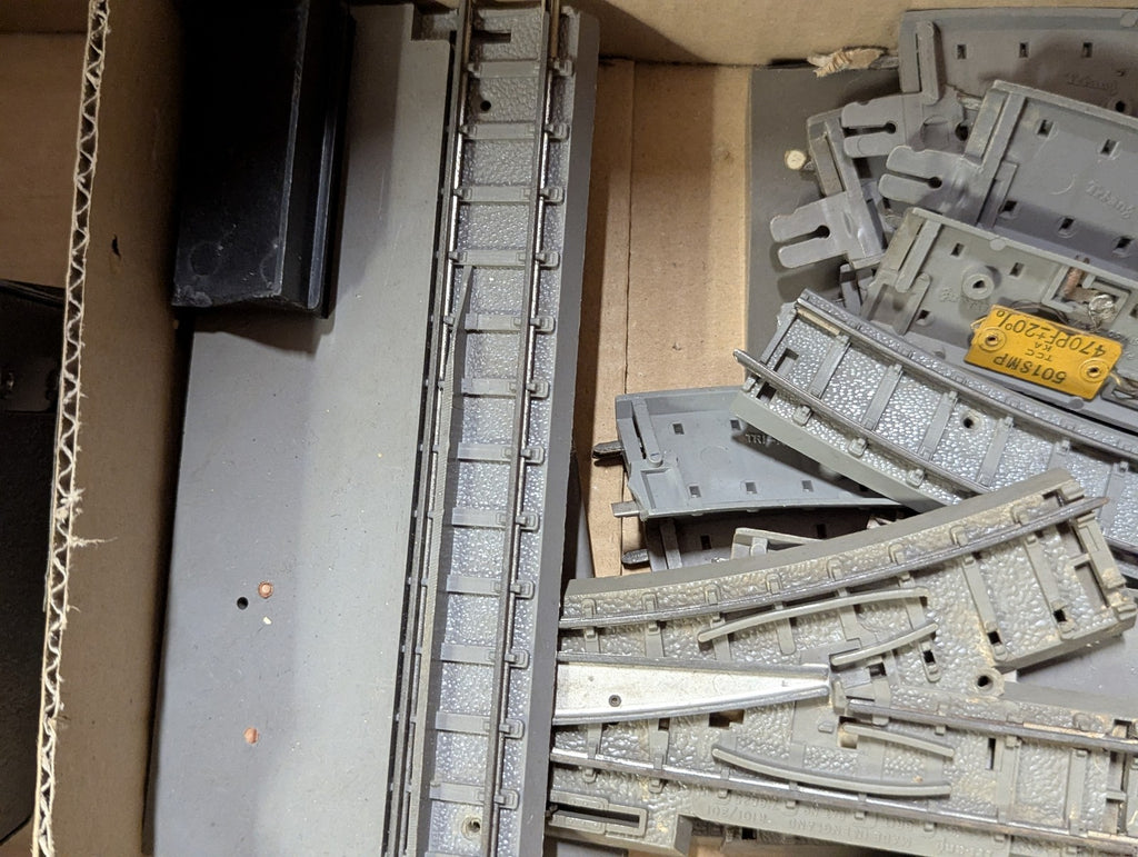 Tri-ang OO Gauge Series 3 Track, Buildings and Controller Joblot