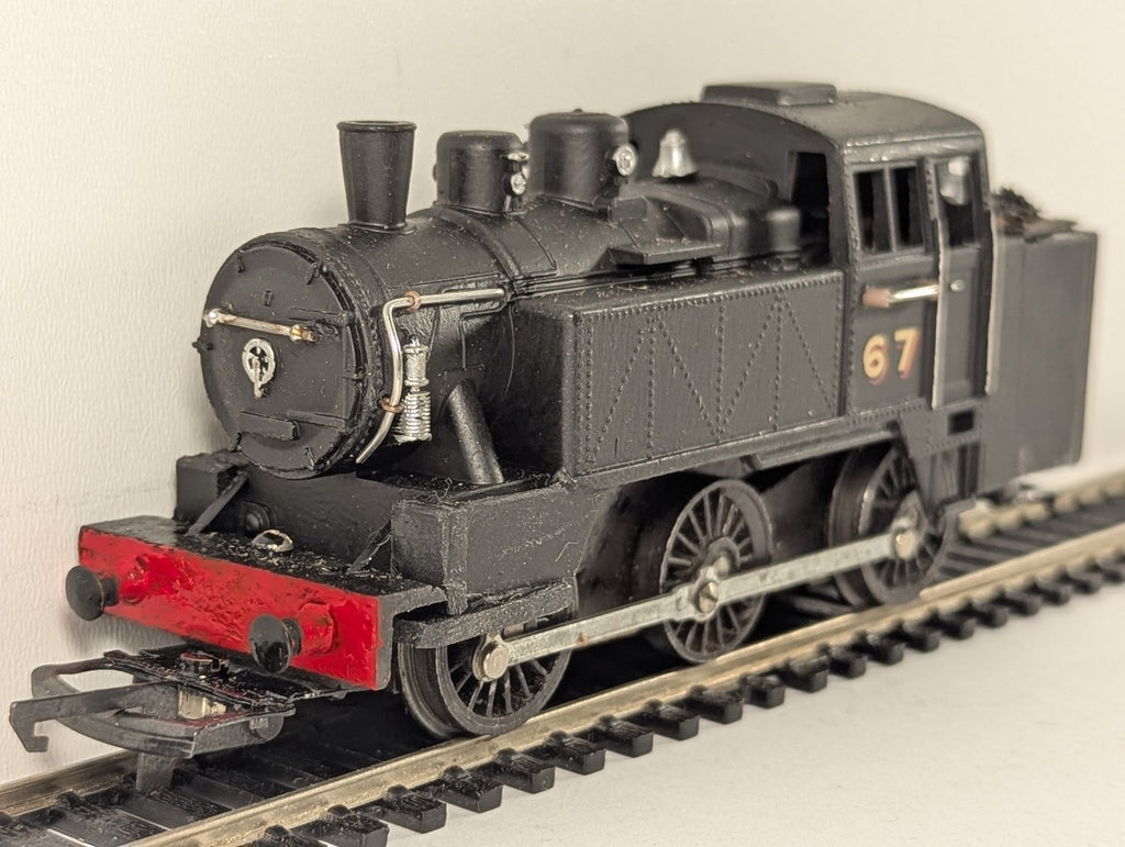 Kitbuilt OO Gauge 0-6-0 Tank Locomotive Steam Locomotive 67 Black