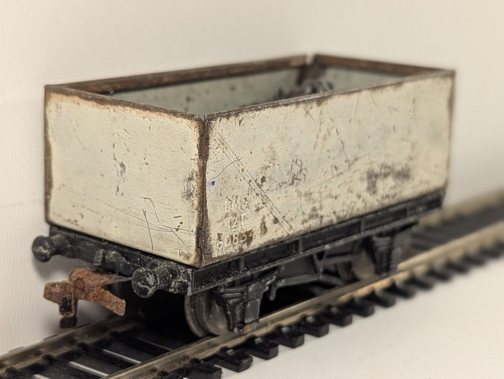 Hornby Dublo OO Gauge LMS 12T Open Wagon Goods Wagon 508344 LMS Grey D1