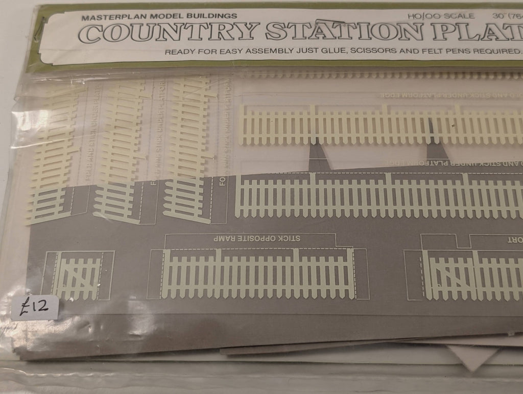 Masterplan Model Buildings Country Platform – OO Gauge