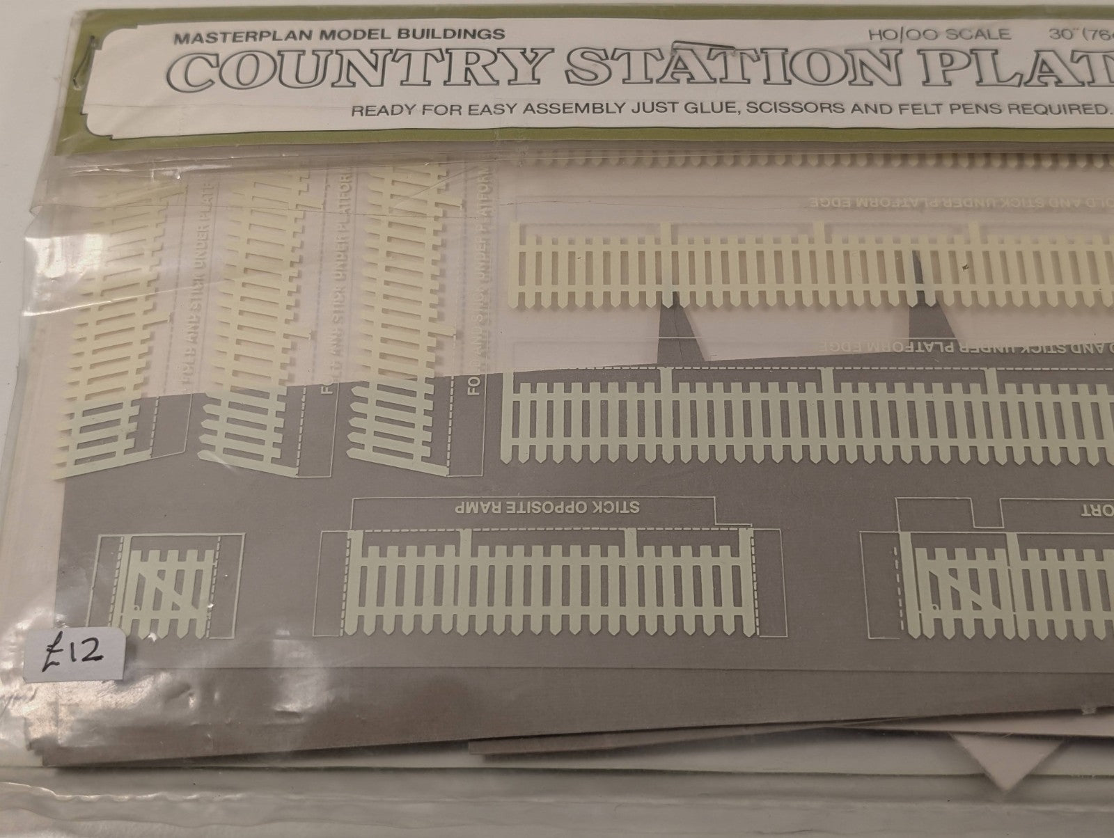 Masterplan Model Buildings Country Platform – OO Gauge