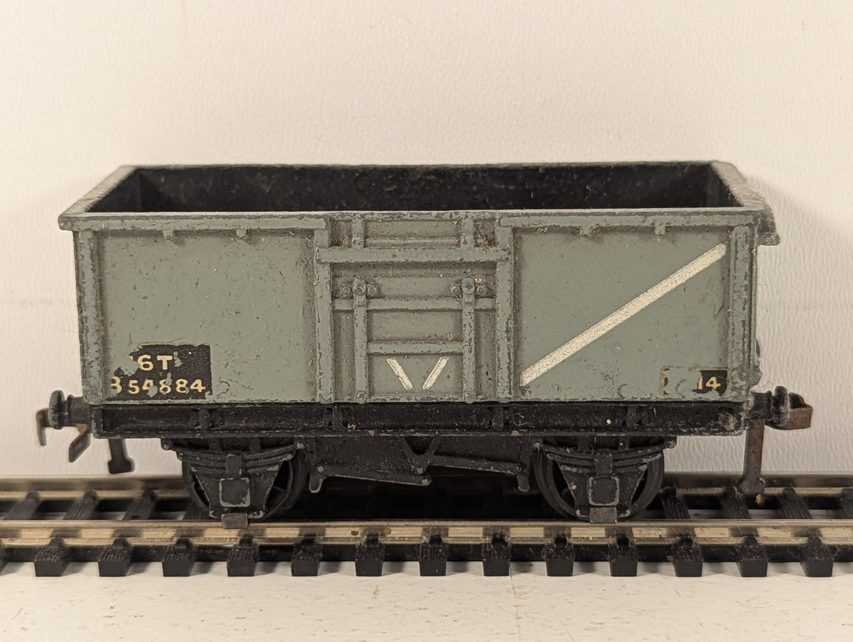 Hornby Dublo OO Gauge 16-Ton Mineral Wagon Goods Wagon B54884 BR Grey D1