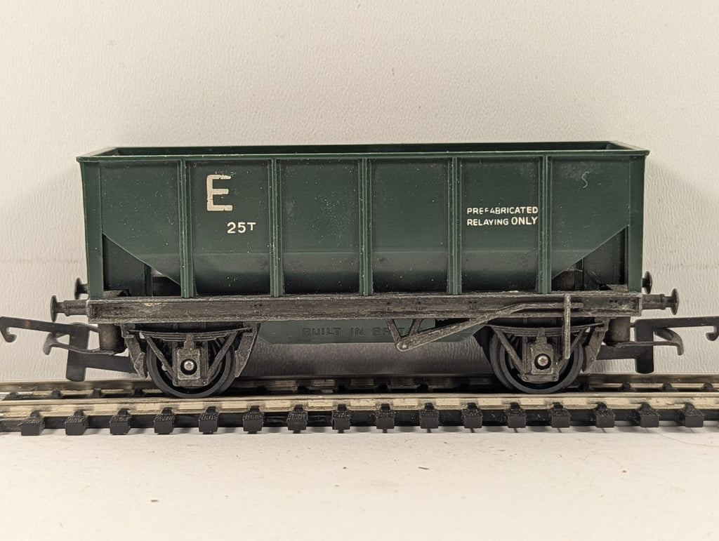 Tri-ang OO Gauge 25 Ton Ore Hopper Wagon Goods Wagon BR Departmental Green R214