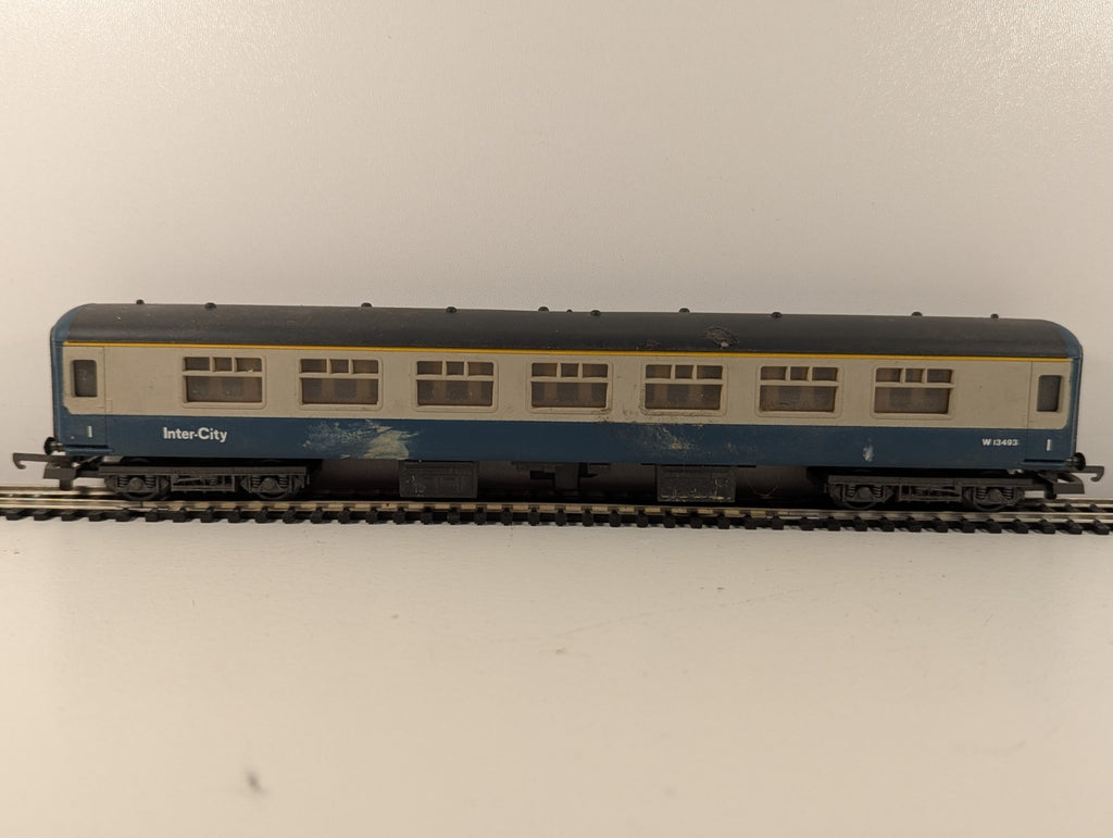 Lima OO Gauge BR Mk2 Coach W13493 Blue & Grey