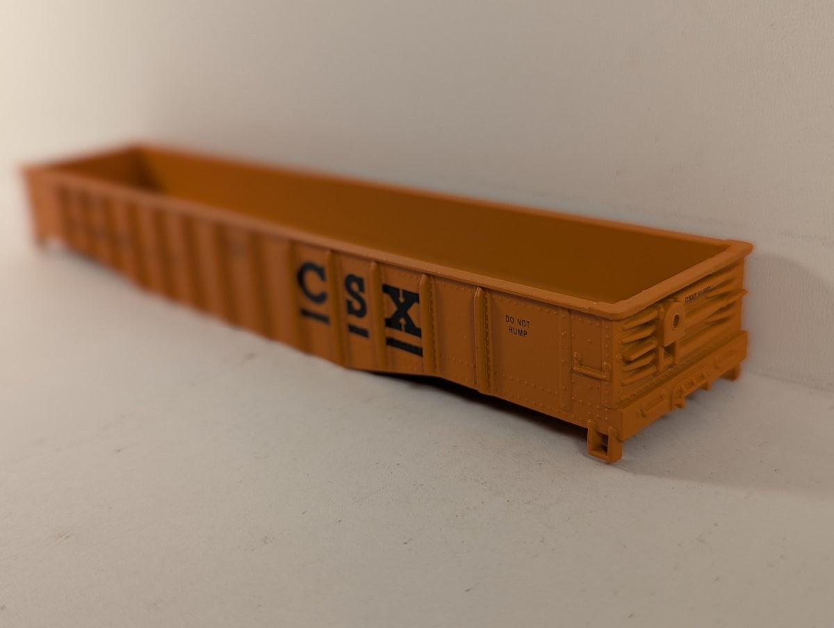 Athearn HO Gauge Work Train Gondola Goods Wagon 914691 CSX Orange 1124