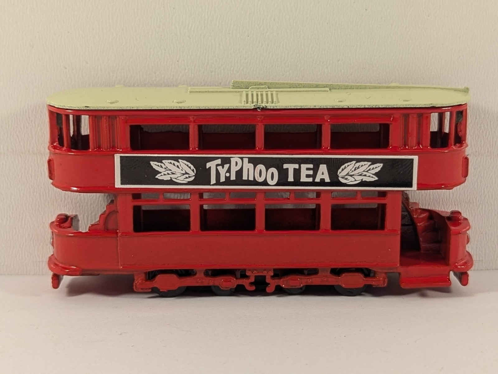 Lledo Jubilee Tram (Original E1 London Tram) Ty.Phoo Tea Red