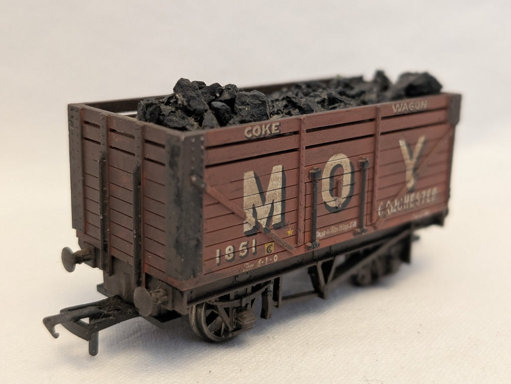 Mainline OO Gauge Moy Colchester 12 Ton Coke Wagon Goods Wagon 1851