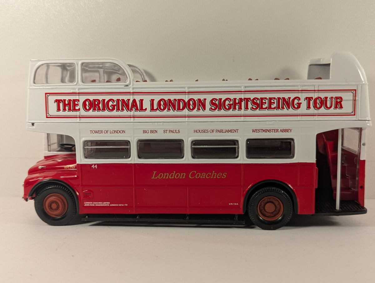 Corgi 1:50 AEC Routemaster Open Top with Figures Die-cast Model Bus RM 753