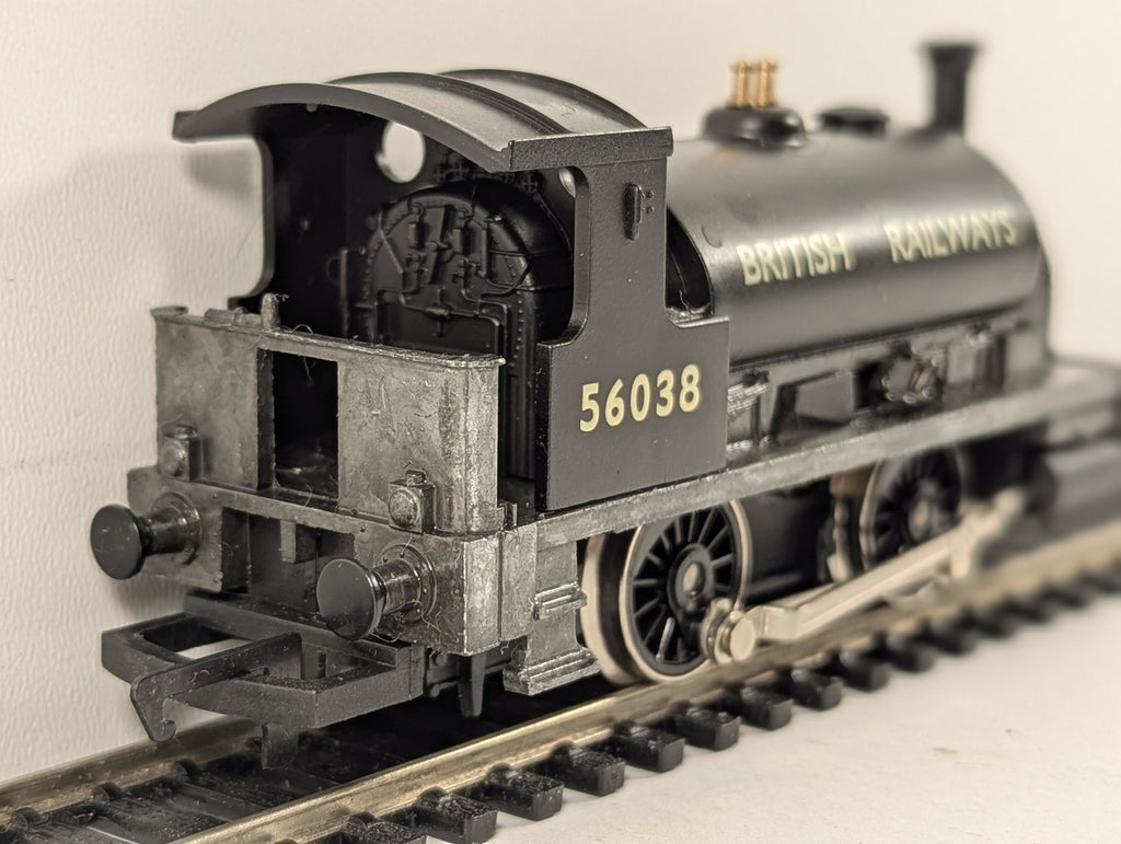 Hornby OO Gauge Class 101 Holden 0-4-0T Steam Locomotive 56038 BR Black R2439