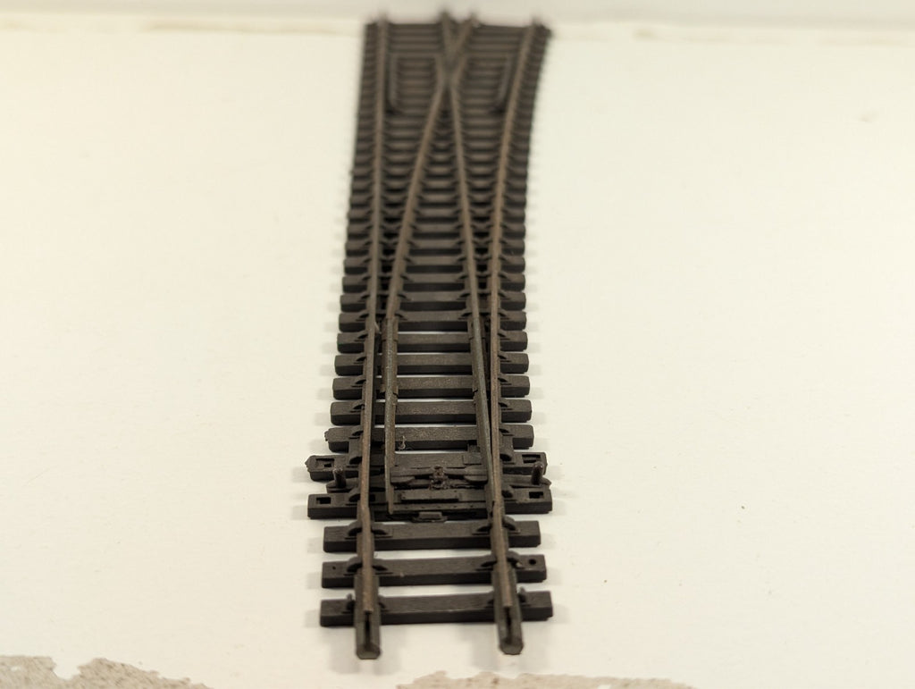 Peco OO Gauge Right-Hand Turnout - Rusty