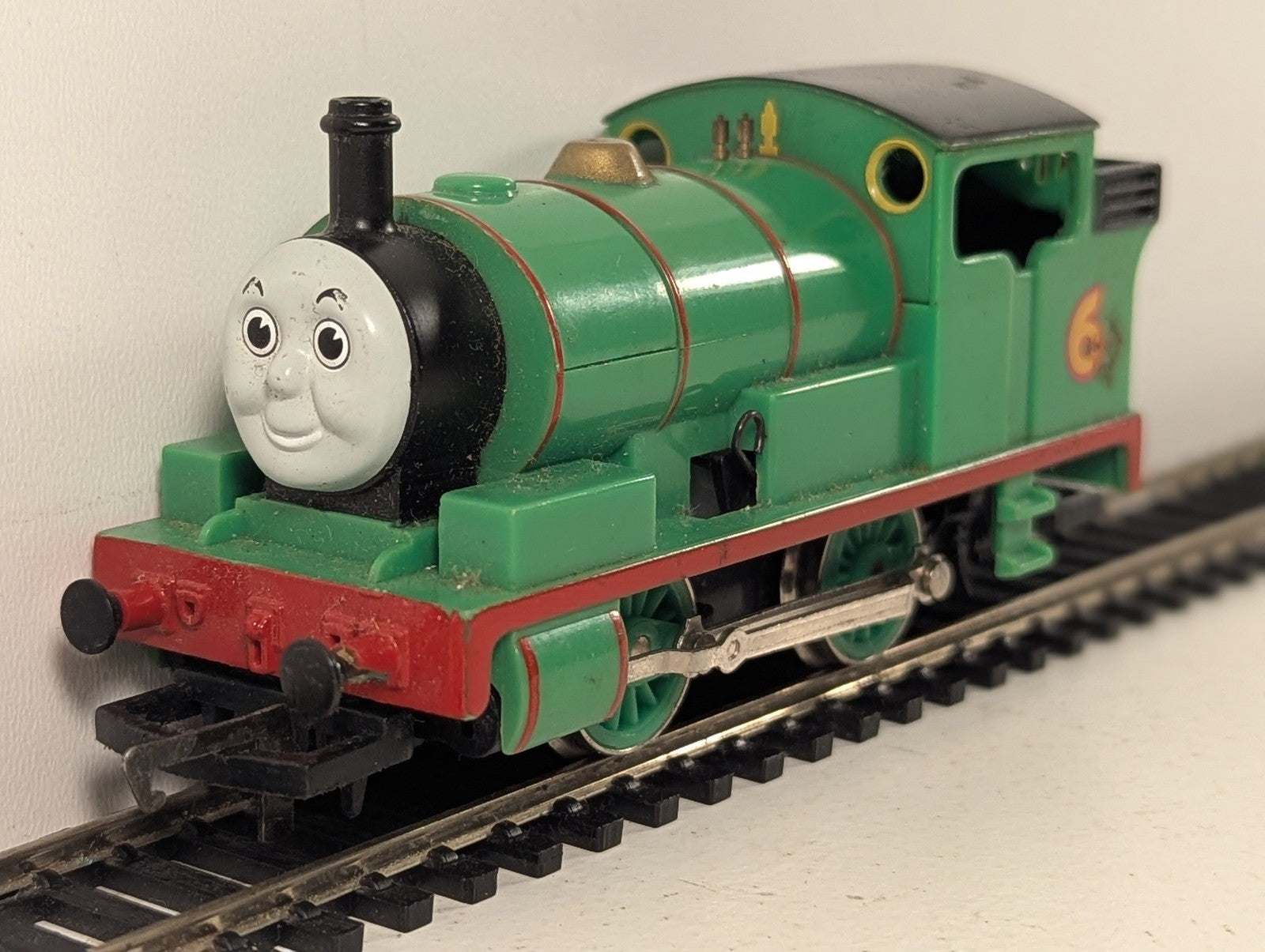 Hornby OO Gauge Percy the Small Engine Steam Locomotive 6 Green Spares or Repair