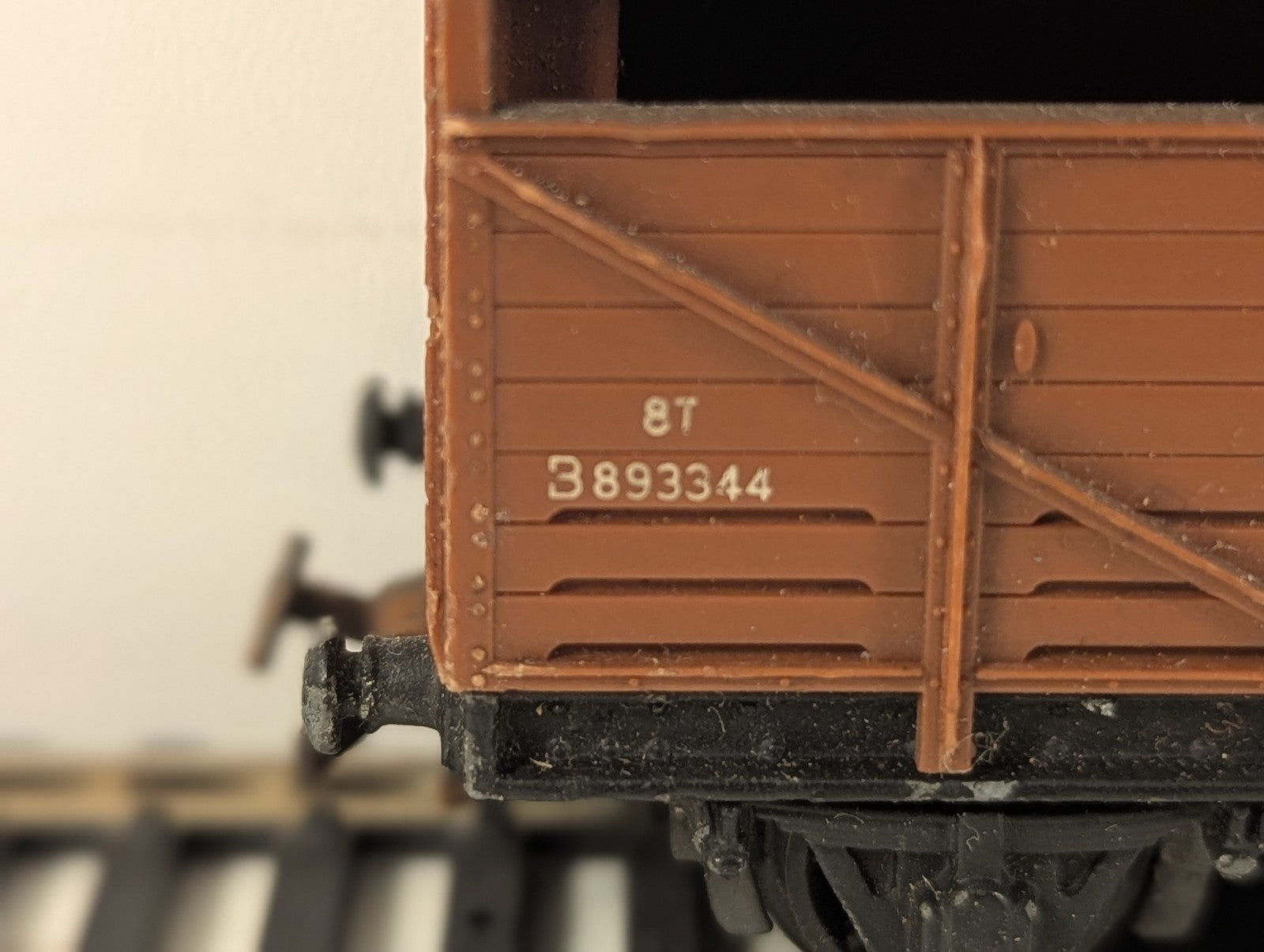 Hornby Dublo OO Gauge BR Cattle Truck Goods Wagon B893344 BR Bauxite 4310