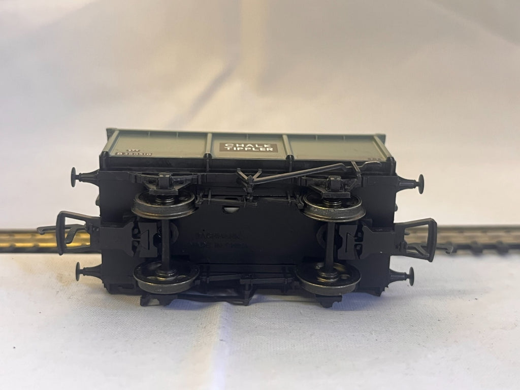 Bachmann OO Gauge 27 Ton Steel Tippler Wagon BR Grey 37-276B