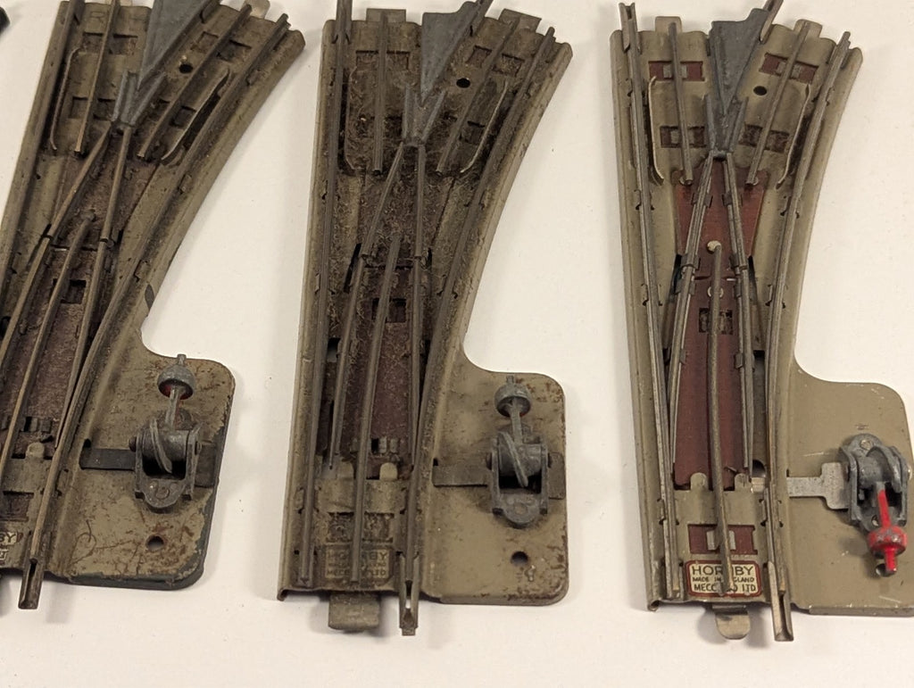 Hornby Dublo OO Gauge 3 Rail Right-Hand Points Job Lot