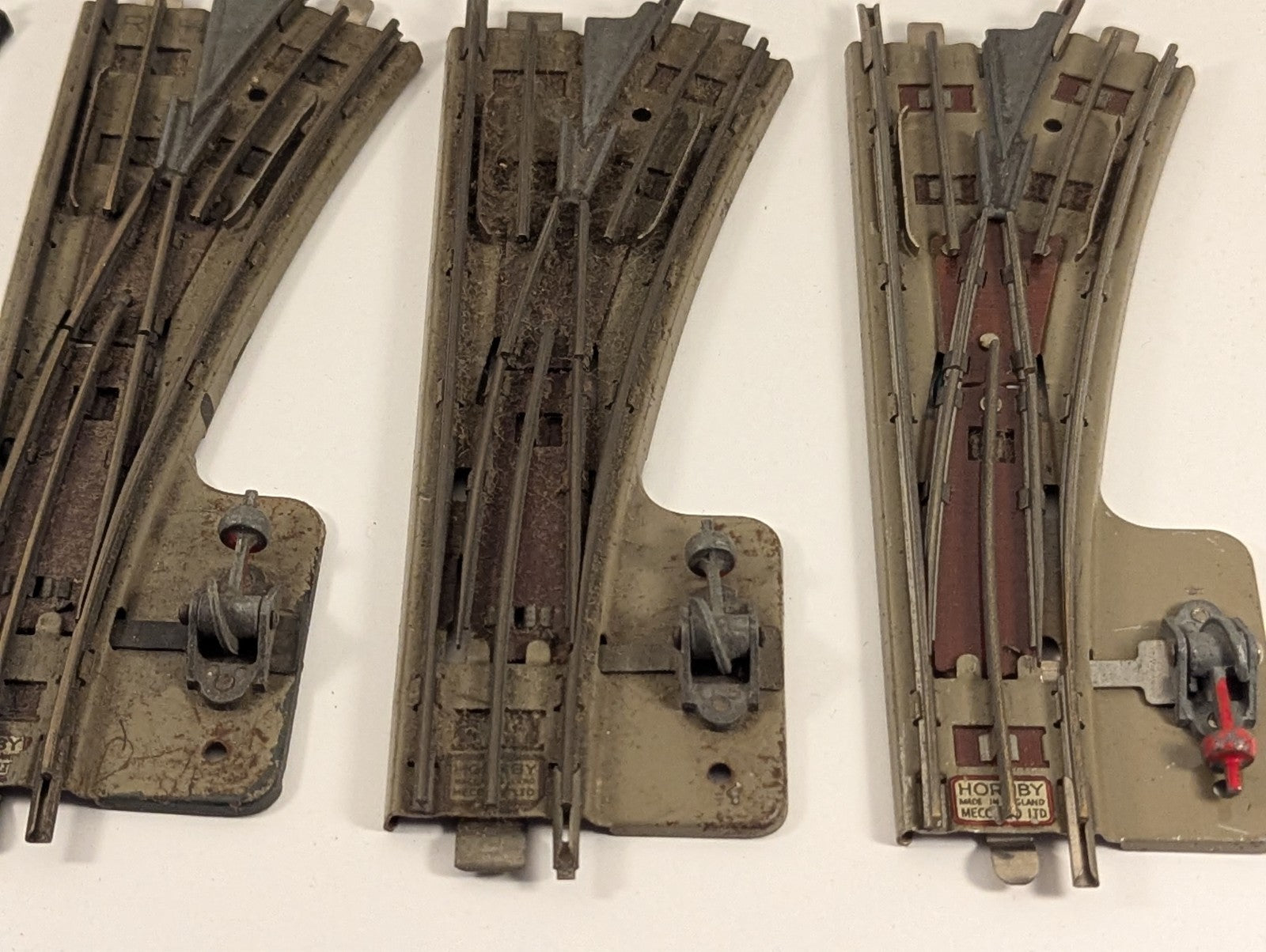 Hornby Dublo OO Gauge 3 Rail Right-Hand Points Job Lot