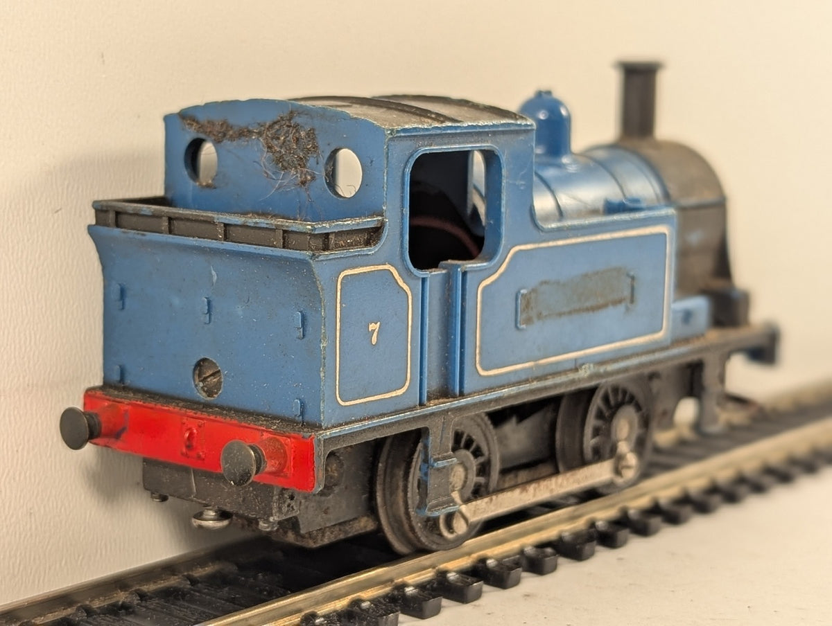 Tri-ang OO Gauge Nellie 0-4-0 Tank Locomotive Steam Locomotive 7 Blue R.355