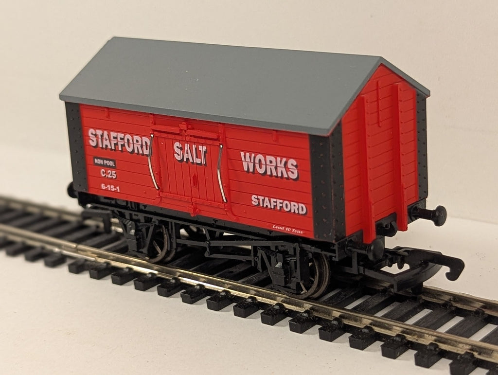 Dapol OO Gauge Stafford Salt Works Salt Van Goods Wagon C.25 B635