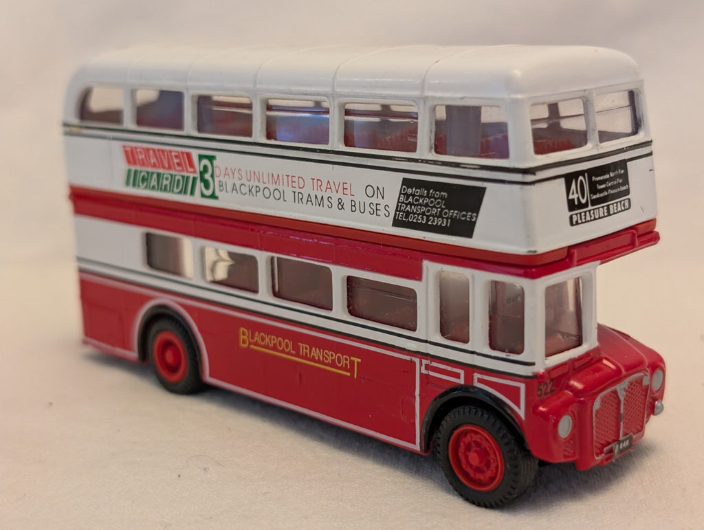 Corgi AEC Routemaster Bus 522 Blackpool Transport
