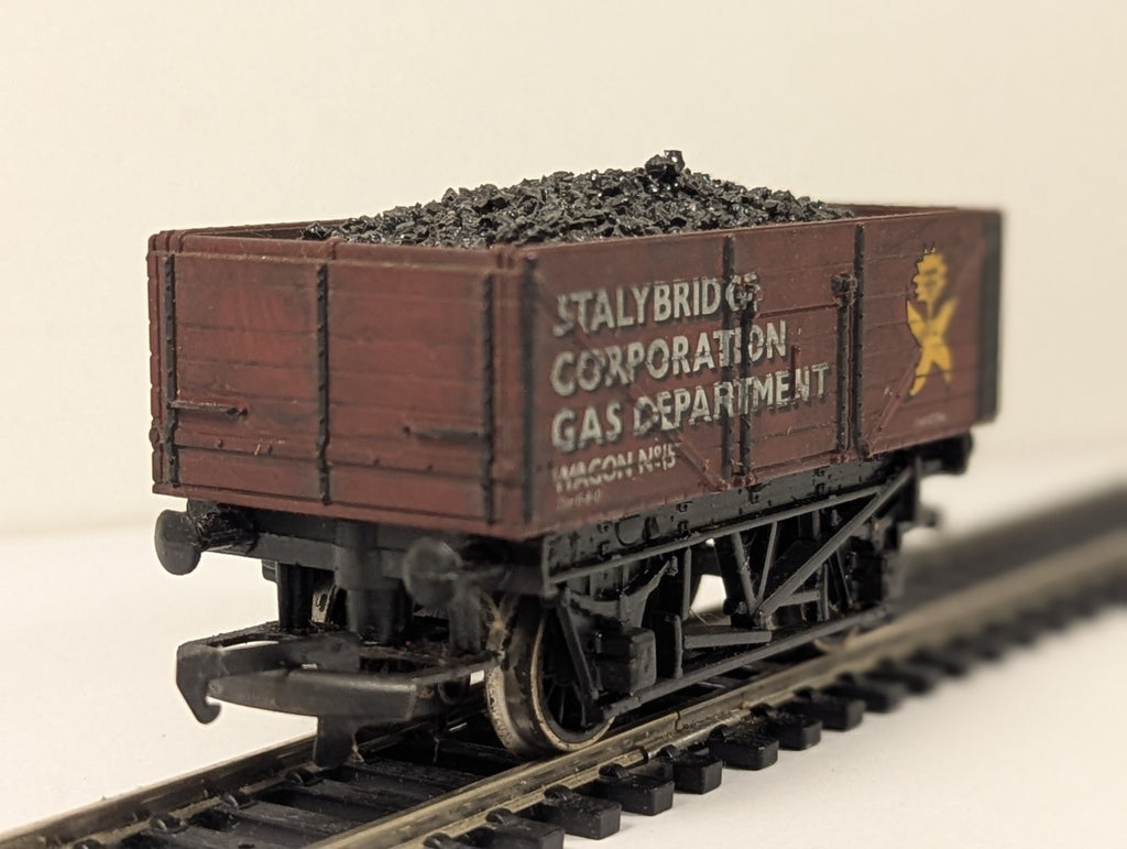 Hornby Stalybridge Corporation Gas Department livery Open Wagon