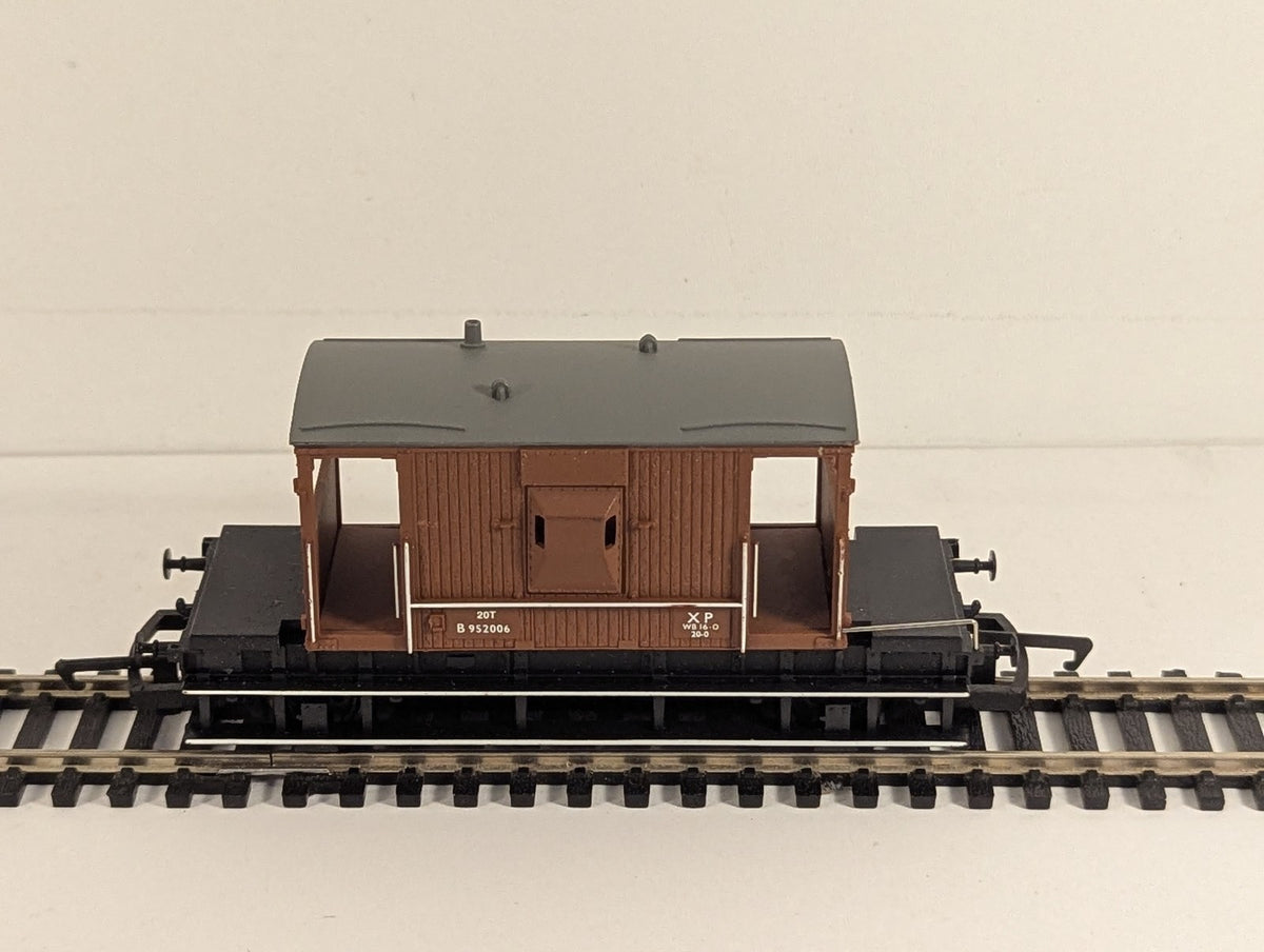 Bachmann OO Gauge BR 20 Ton Brake Van Goods Wagon B952006 BR Bauxite 37-525D