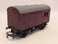 Tri-ang R123 OO Gauge BR Horse Box - Maroon