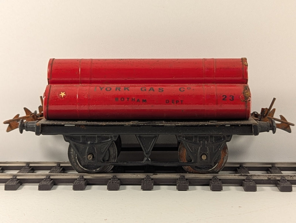 Hornby R161 O Gauge Gas Cylinder Wagon - renamed