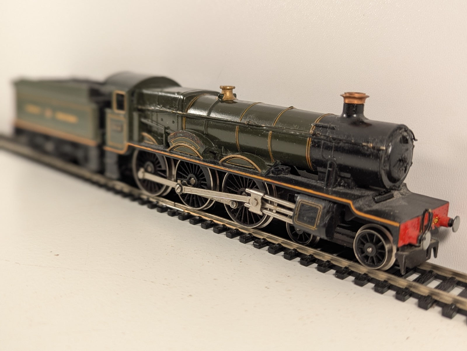 Hornby Dublo GWR Hall “Oakley Hall” GWR Lined Green
