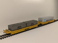Athearn TTX Deep Well Wagons with Containers