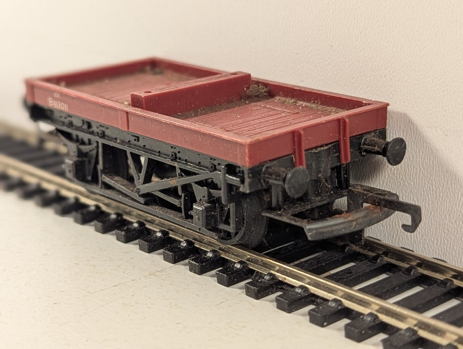 Tri-ang OO Gauge Container Wagon Goods Wagon B913011 BR Bauxite
