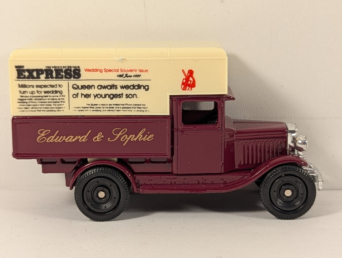 Oxford Diecast Edward & Sophie Royal Wedding Souvenir Van Die-cast Model Vehicle