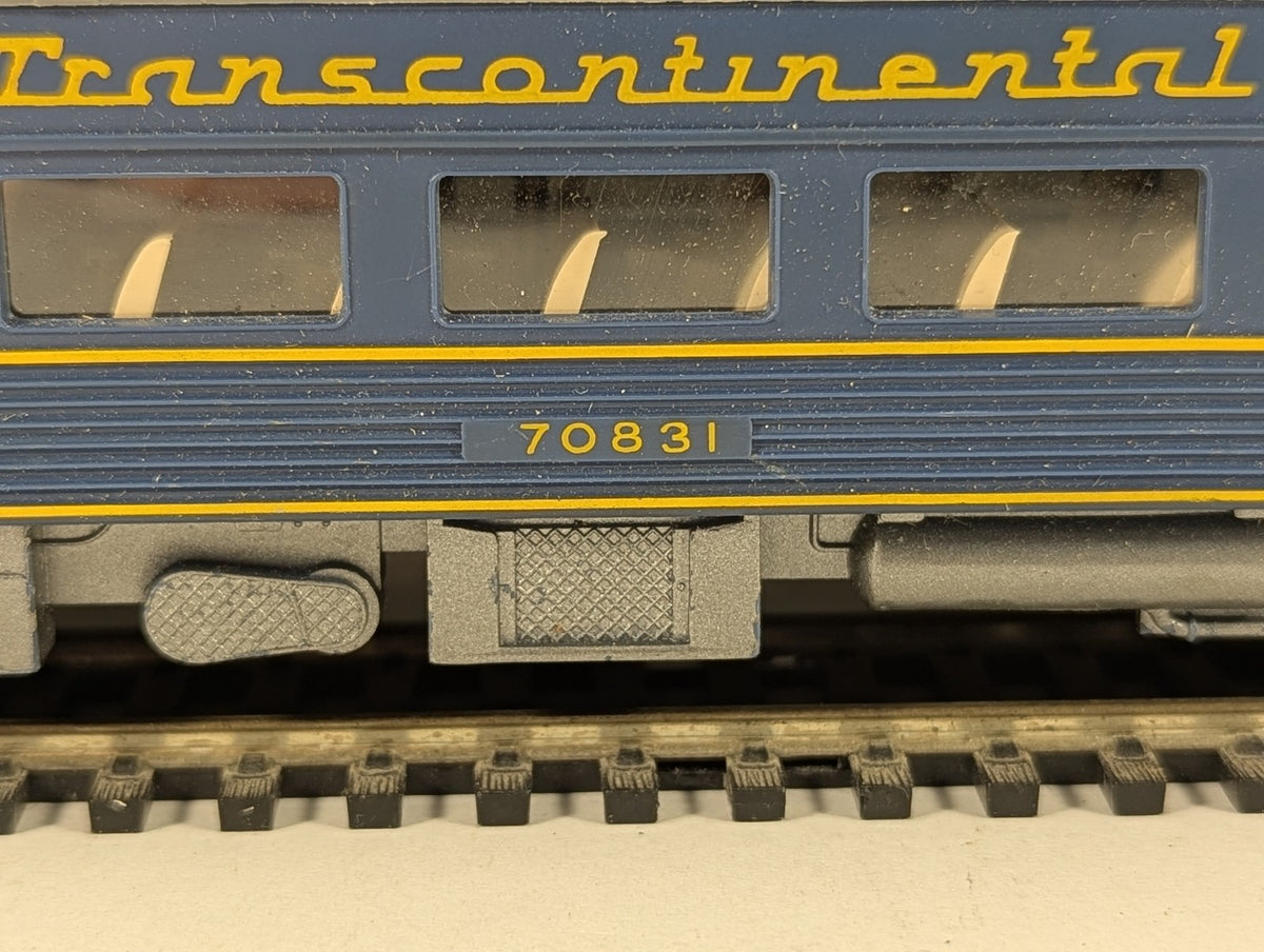 Tri-ang OO Gauge Transcontinental Passenger Coach 70831 Transcontinental Blue