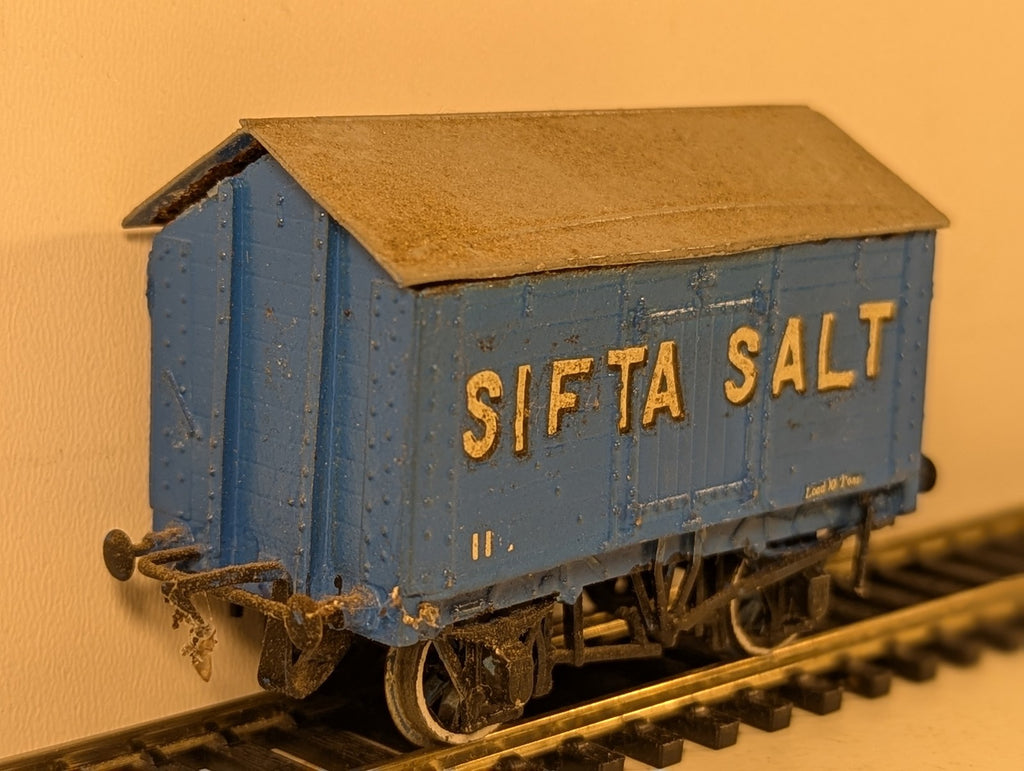 Kitbuilt OO Gauge Sifta Salt Van Goods Wagon 112