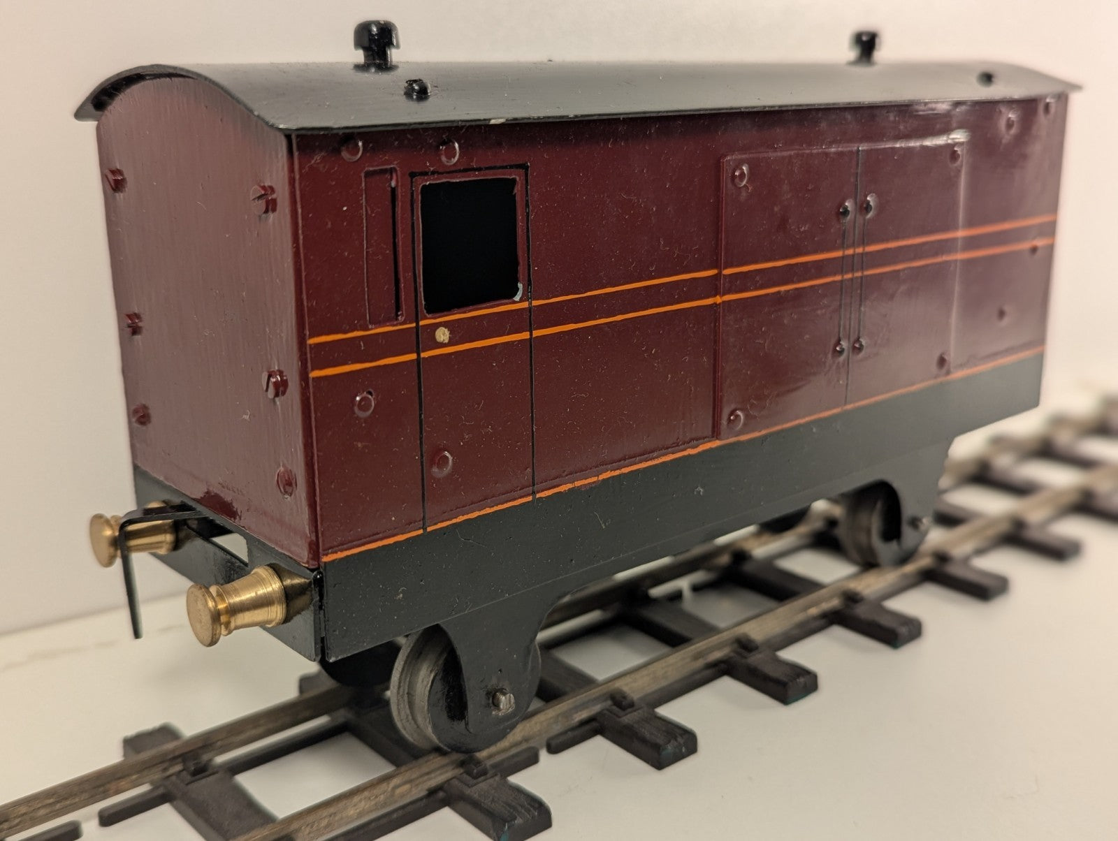 Metal Kitbuilt O Gauge Parcels Coach
