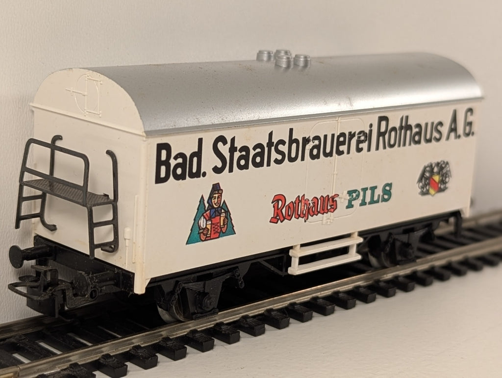 Märklin H0 Beer Refrigerator Wagon – “Rothaus Pils” – 4437
