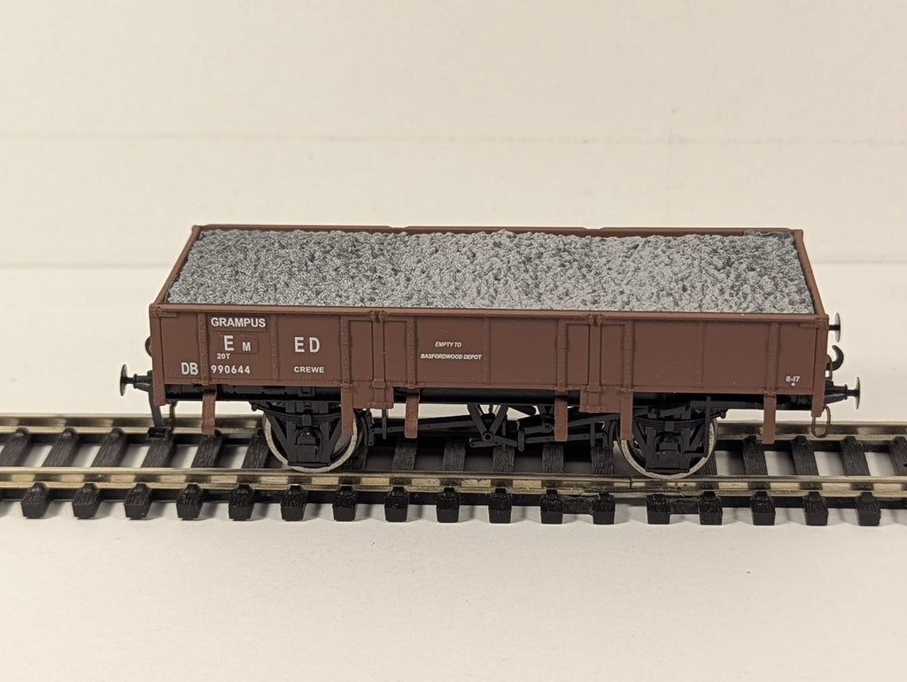 Dapol OO Gauge BR 20 Ton Grampus Ballast Wagon Goods Wagon DB 990644