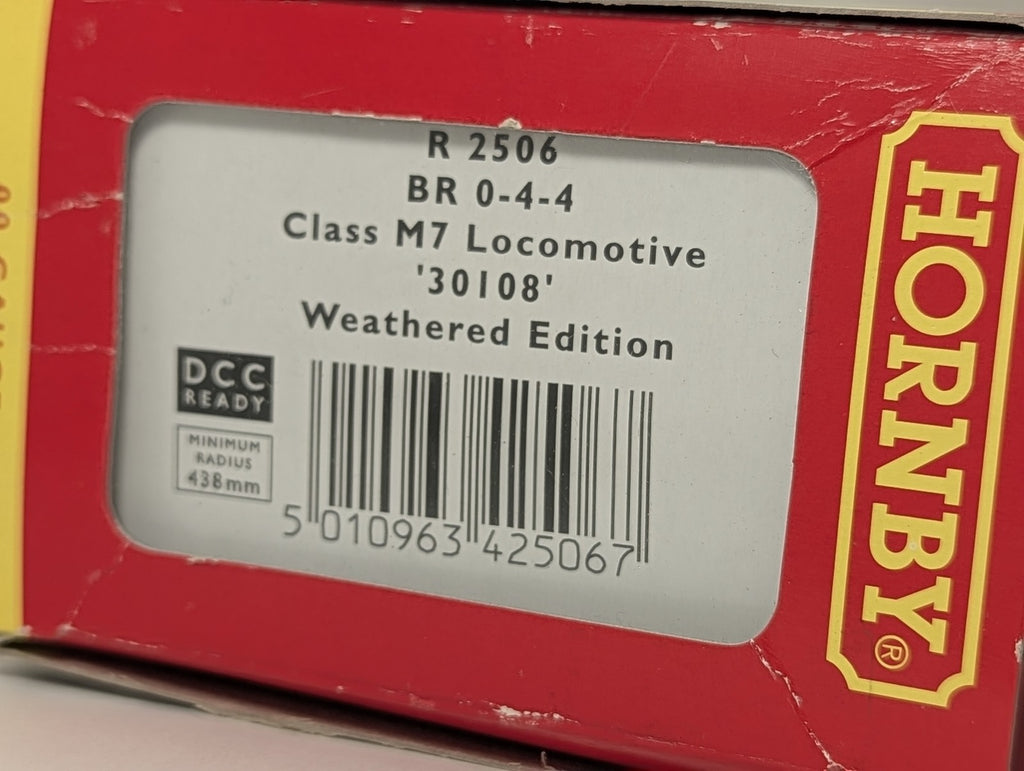 Hornby OO Gauge Class M7 Steam Locomotive 30108