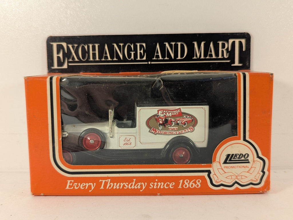 Lledo Exchange & Mart 1987 Motoring Events Promotional Van Die-cast Model Van