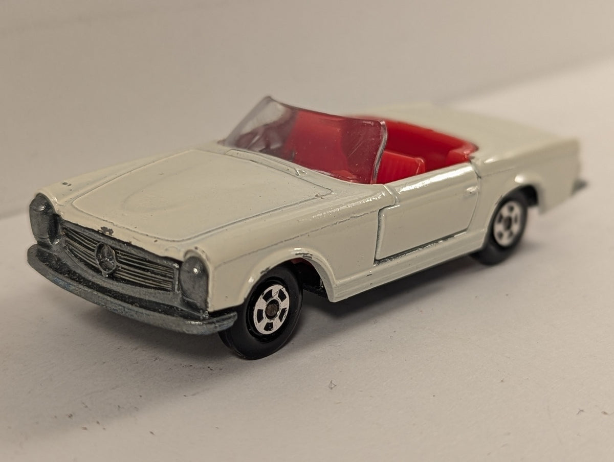 Matchbox Mercedes 230 SL Die-cast Model Car BB-A 716 White with red interior 27