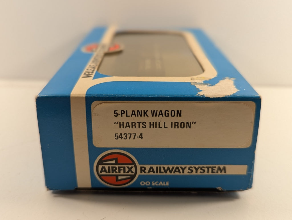 Airfix OO Gauge 5 Plank Wagon Harts Hill Iron