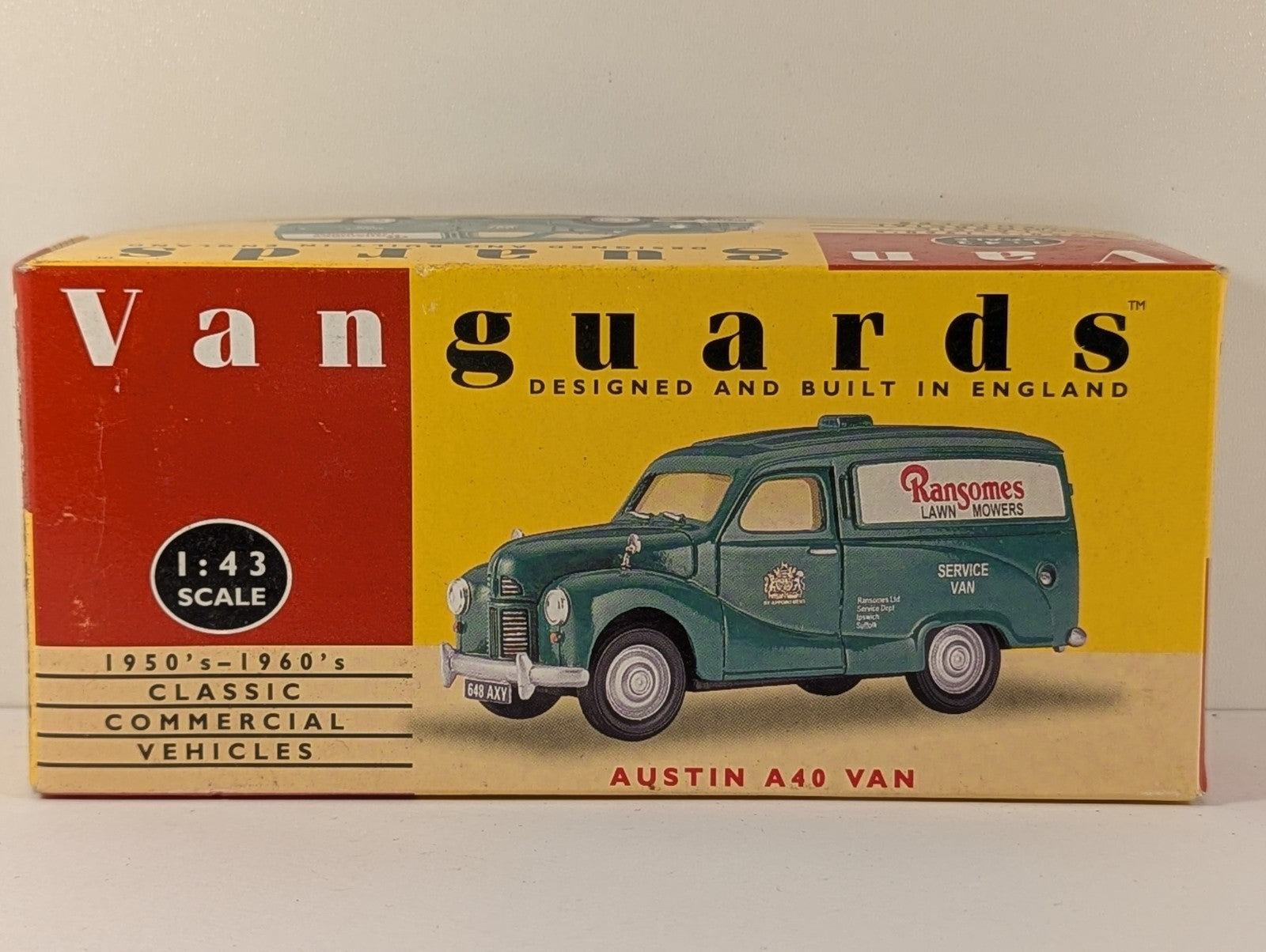 Corgi Vanguards VA3000 Austin A40 Van – Ransome’s Lawnmowers