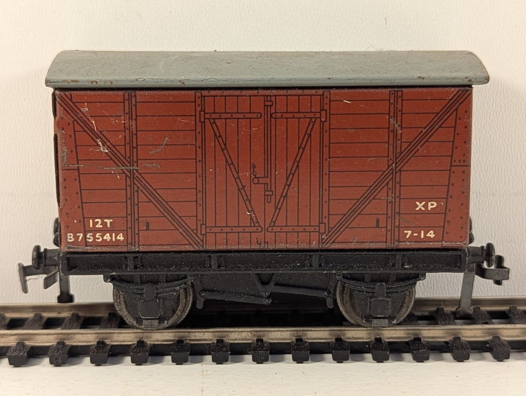Hornby Dublo BR Bauxite 12 Ton Goods Van OO Gauge